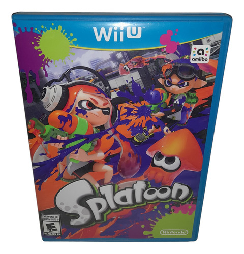 Splatoon Wii U Solo Caja Original 