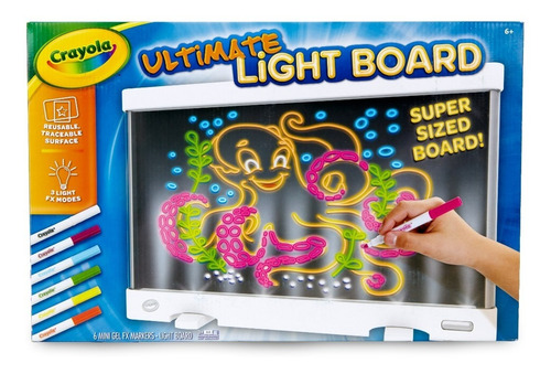 Utimate Light Board Crayola 3 Colores De Luces Diferentes
