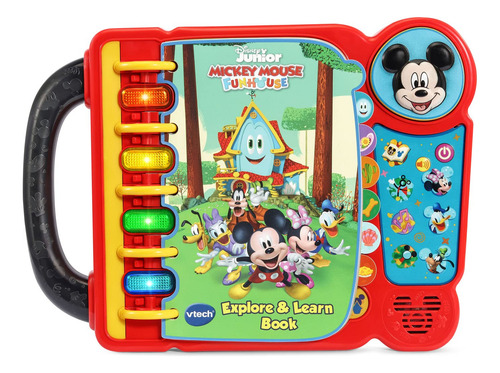 Libro Divertido De Exploración Y Aprendizaje De Mickey Mouse