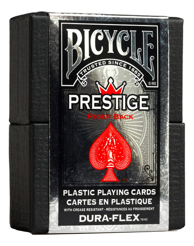Tarjetas De Juego De Plástico Bicycle Prestige (los Colores