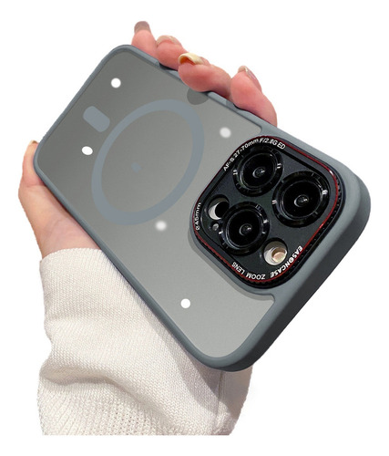Cargador Inalámbrico Magnético De Funda Para Teléfono, Esmer
