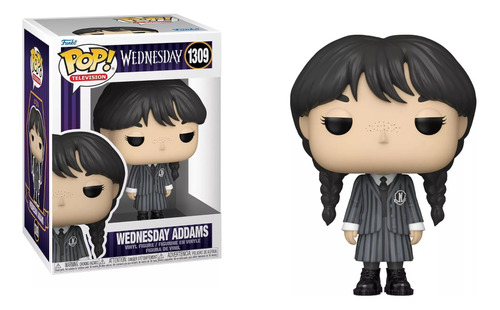 Funko Pop! 1309 Merlina Locos Addams Wednesday Niña 