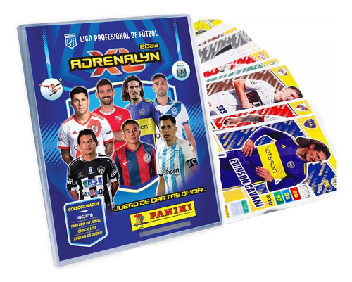 Coleccionador Adrenalyn Fútbol Arg 2023 Panini + Cartas