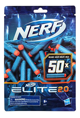 Nerf Elite 2.0 - Paquete De Recambio De 50 Dardos