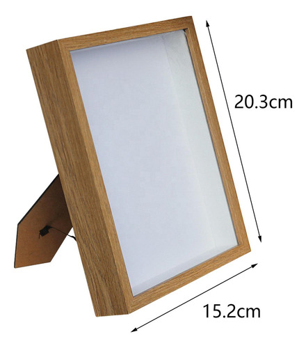 Marco De Fotos Con Marco De Caja De Sombra Para Madera