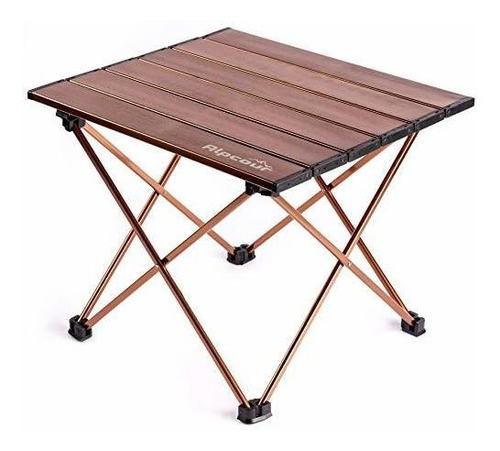 Mesa De Camping Portátil  Mesa Auxiliar Plegable Compa...