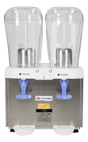 Refresqueira 2 Cubas Venâncio De 16 Litros Rv216