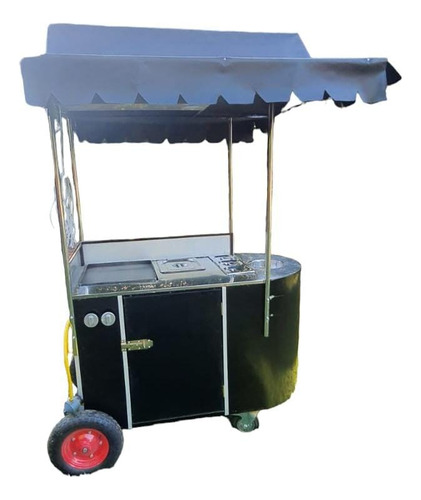 Carro De Comida Rápida Completero Churrasquero Full Equipo
