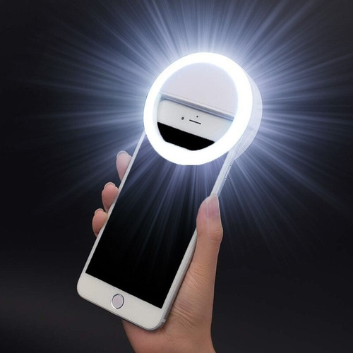 Imagen 5 de 10 de Aro Luz Led Celular Selfies Recargable Anillo Ring Light Usb