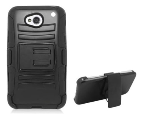 Funda Combo Clip Protector Uso Rudo Para Htc One M7