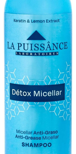 Shampoo La Puissance Detox Micellar 300ml Cabello Graso