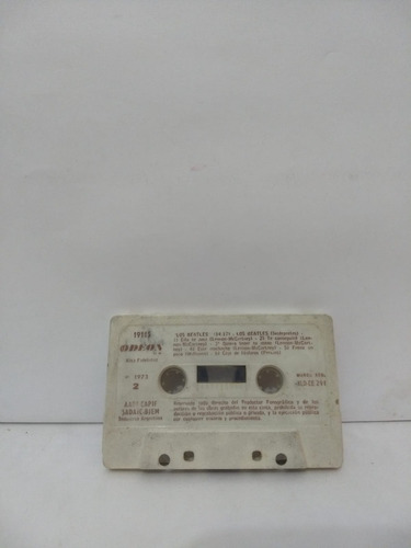 The Beatles - The Beatles - Cassette, Odeon - Ind. Argentina