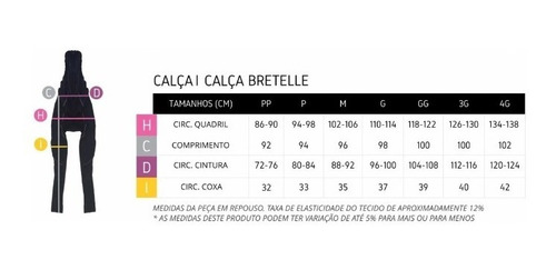 Imagem 4 de 5 de Calça Bretelle Forro Gel Ert Racing