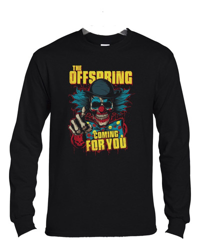 Polera Ml The Offspring Coming For You Punk Abominatron