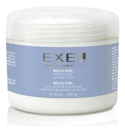 Relax Crema P/ Masajes Relajantes & Anti Estres X 240 G Exel