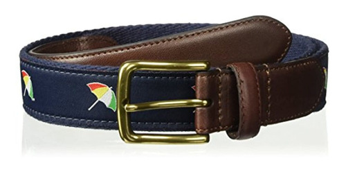 Brand: Arnold Palmer Mens Embroidered Logo Web Golf Belt