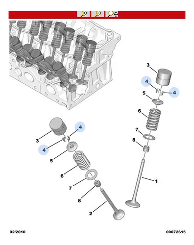 Seguro Traba De Valvula Berlingo-c3-c4-c5-jumpy Original