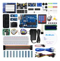 Comprar El kit REXQualis Compatible Con Arduino Uno Con Español Tutorial, Placa R3.