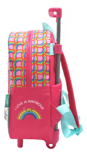 Mochila Carro Gabby Dollhouse Rosa 30 Cm Arco Iris