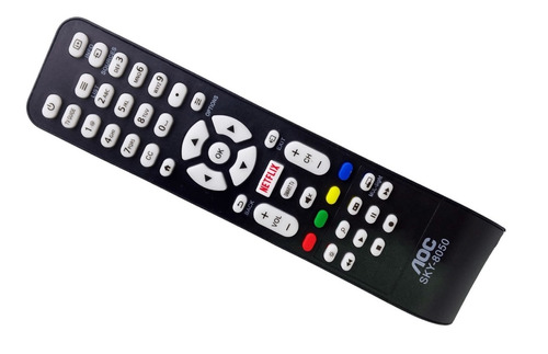 2 Controles Remoto Tv Aoc Smart Led Tecla Netflix Sky-8050