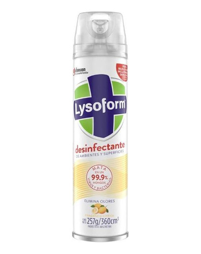 Lysoform Aerosol Citrico Regular 360 Ml
