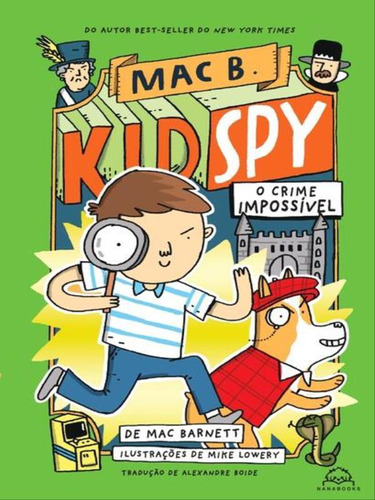 Kidspy 2, De Barnett, Mac. Editora Nanabooks, Capa Mole