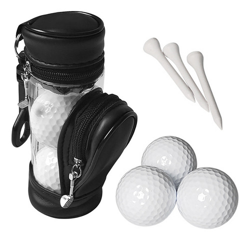 Funda De Golf Con Soporte Para Pelotas, Bolsa De Almacenamie