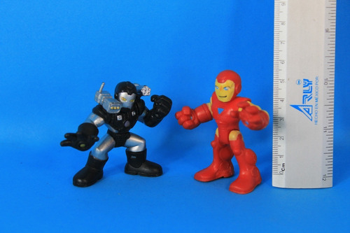 Iron Man & War Machine Heroe Squad Hasbro (Usado)