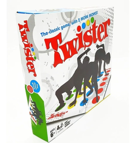 Juego Didáctico Twister Para Toda La Familia Hasbro Original