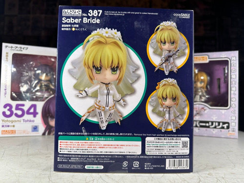 Saber Bride 387 Fate Stay Extra Nendoroid Figma Figura Anime (Usado)