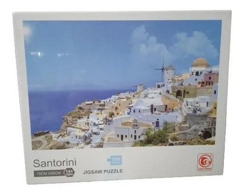 Vista De Santorini Rompecabezas 1000 Piezas