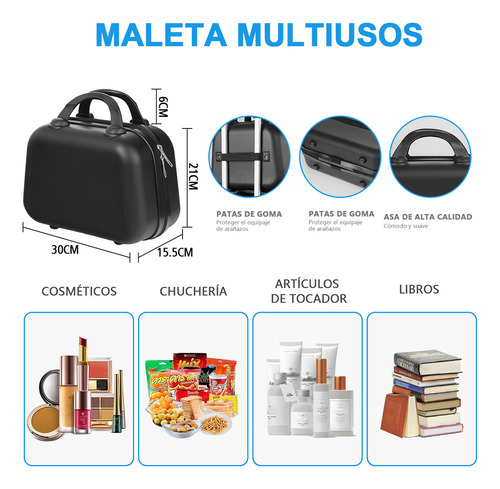 Maletas De Viaje Set Equipaje De Mano19+12in Enviar Mochila