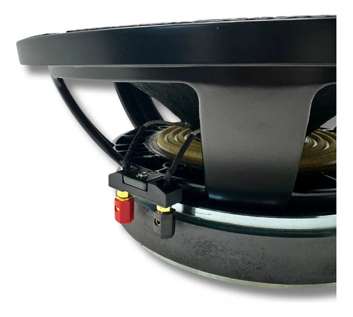 Medio Rango 12puLG Krack Audio Kpm-1200 1200watts Profesiona Color Negro