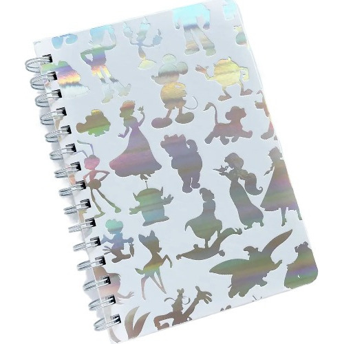 Libreta Espiral A5 Mooving Disney 100 Años De 80 Hojas