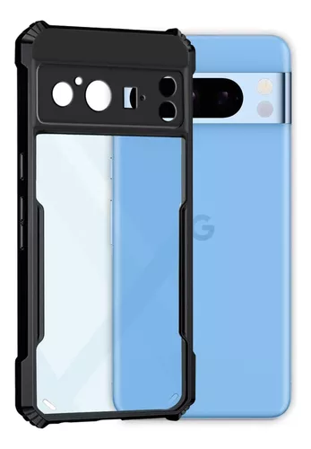 Funda transparente de acrílico para Google Pixel 8 Pro, carcasa