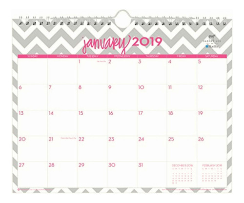 Blue Sky Dabney Lee Calendario De Pared Mensual 2019, Doble