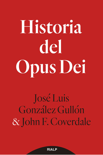 Libro Historia Del Opus Dei