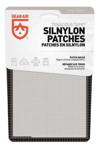 Ayuda De Engranajes Cinta Tenaz Parches De Silnylon Para La