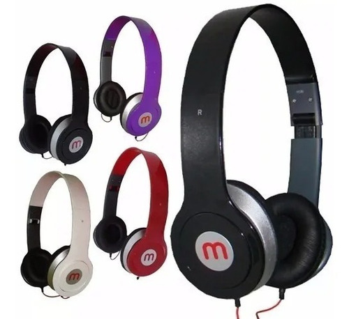 Imagem 5 de 7 de Fone De Ouvido Headphone Stereo Com Fio Max M Style