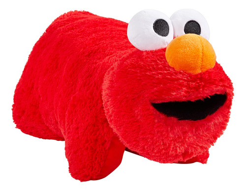 Pillow Pets Elmo - Peluche De Plaza Sésamo Color Rojo
