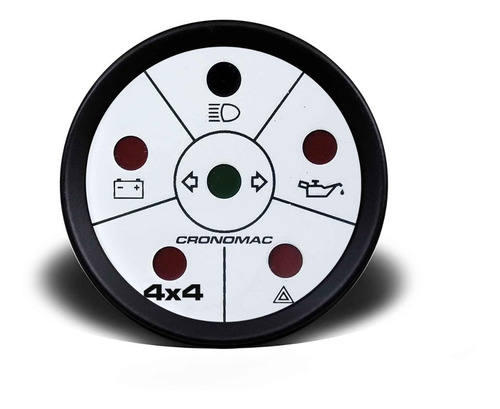 Imagem 1 de 2 de Sinaleira Indicador Seta Bateria Oleo Pisca Freio 52mm