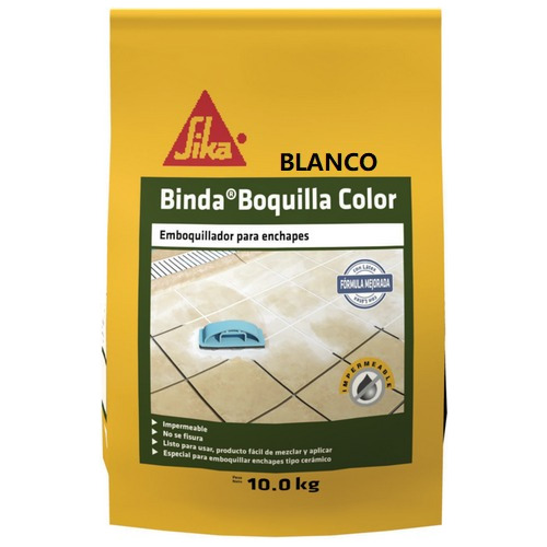 Binda Boquilla Color Blanco Emboquillador Látex X 10 Kg