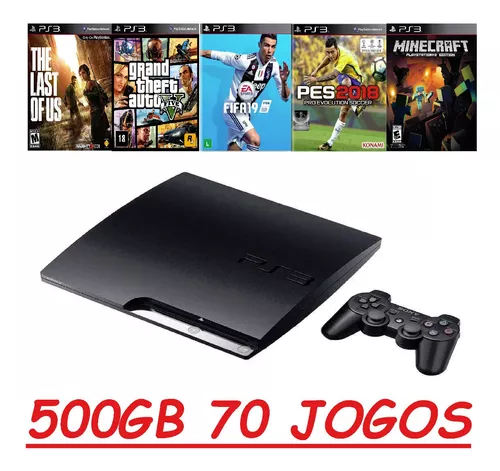 Jogo Grand Theft Auto V - GTA 5 - para Playstation 3 - Seminovo