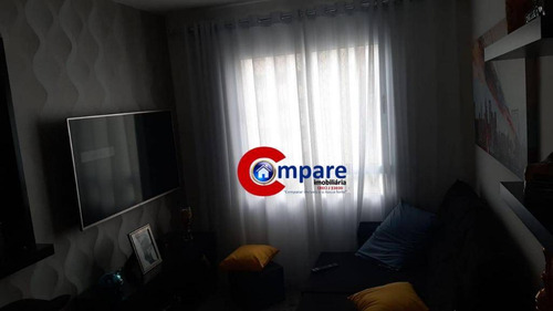 Imagem 3 de 20 de Apartamento Com 2 Dormitórios À Venda, 45 M² Por R$ 250.000 - Ponte Grande - Guarulhos/sp - Ap9660