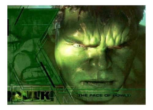 Cards - Hulk The Movie - Marvel - Coleção Completa