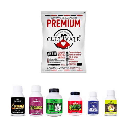 Kit Cultivo Cultivate Premium 80l   Namaste Ciclo Completo