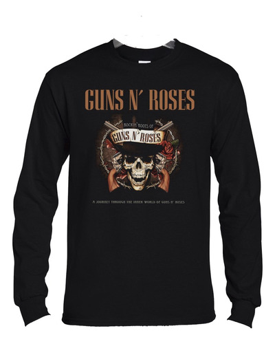 Polera Ml Guns N Roses Rocking Roots Rock Abominatron