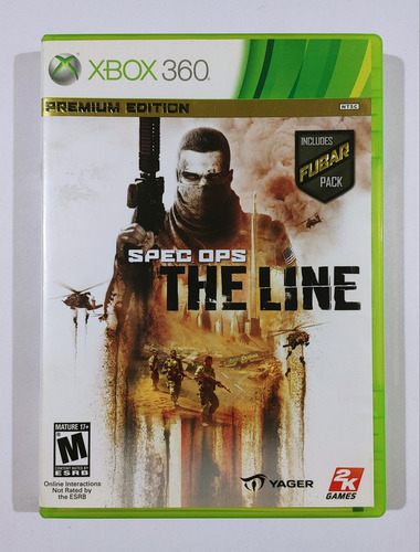 Spec Ops The Line Premium Edition - Xbox 360 Físico Raro!!! (Reacondicionado)