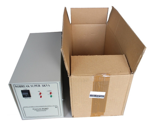 Nobreak Super Plus 3kva Para Portões E Cancelas - Pauloport