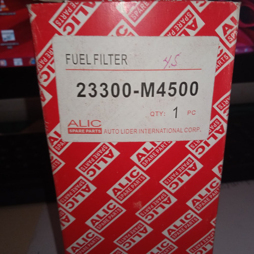 Filtro Gasolina Toyota 4.5 Carburado-92-96/ 1fz/ 10$